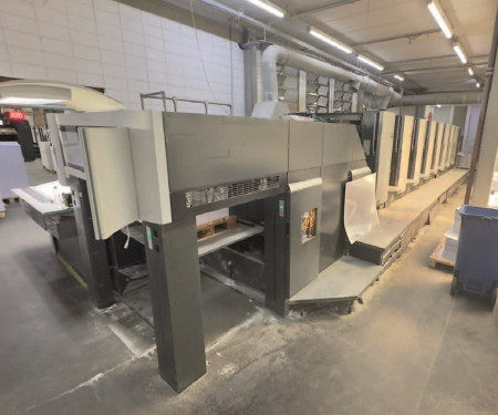 Heidelberg SM 102-8 cores, ano 2005, formato 720  x 1020 mm, CP2000 console, Autoplate, molha Alcolor technotrans, Preset Plus, lavadores automáticos, equipamento em produção, valor consulte-nos !